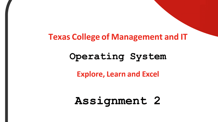 Operating System