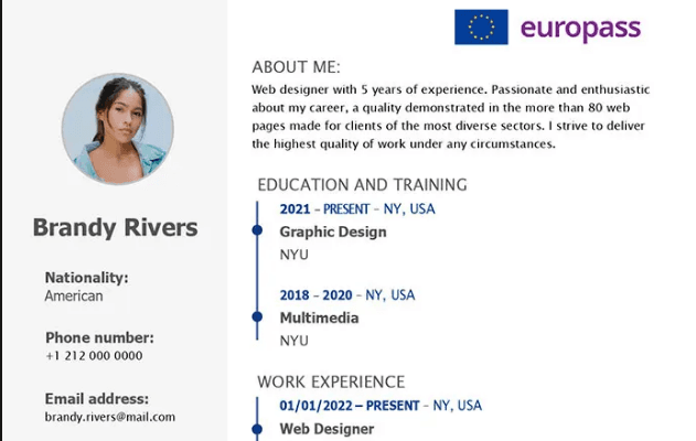 Europass CV